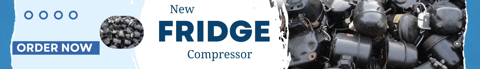 Fridge Compressor Banner